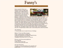 Tablet Screenshot of fannysnapavalley.com